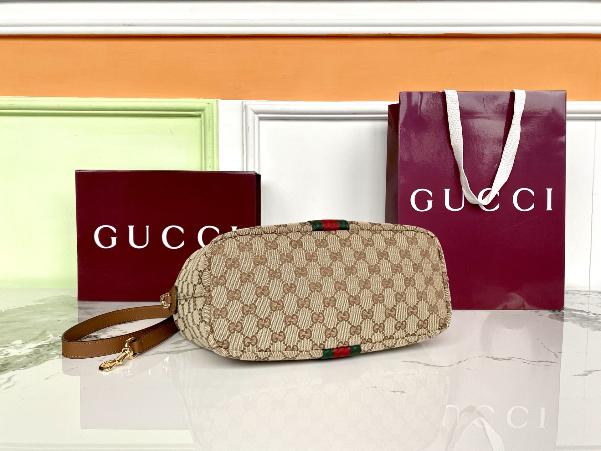 Gucci 구찌 베니티 미디움 탑 핸들백 레플리카 4번 이미지 - Bag | 세미샵 레플리카 사이트
