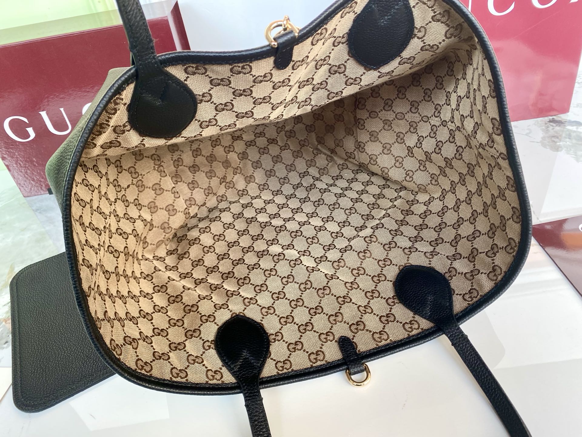 Gucci 구찌 토티시마 라지 리버서블 토트백 레플리카 6번 이미지 - Bag | 세미샵 레플리카 사이트