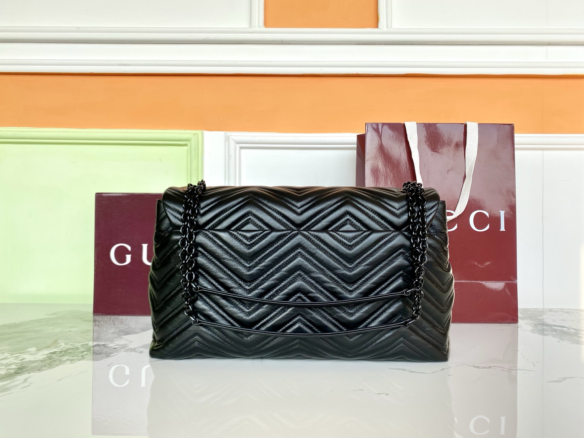 Gucci 구찌 GG 마몬트 라지 숄더백 레플리카 2번 이미지 - Bag | 세미샵 레플리카 사이트