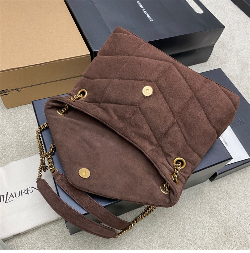 생로랑 생로랑 루루 푸퍼 스웨이드 스몰 숄더 백 577476 레플리카 2번 이미지 - Bag | 세미샵 레플리카 사이트