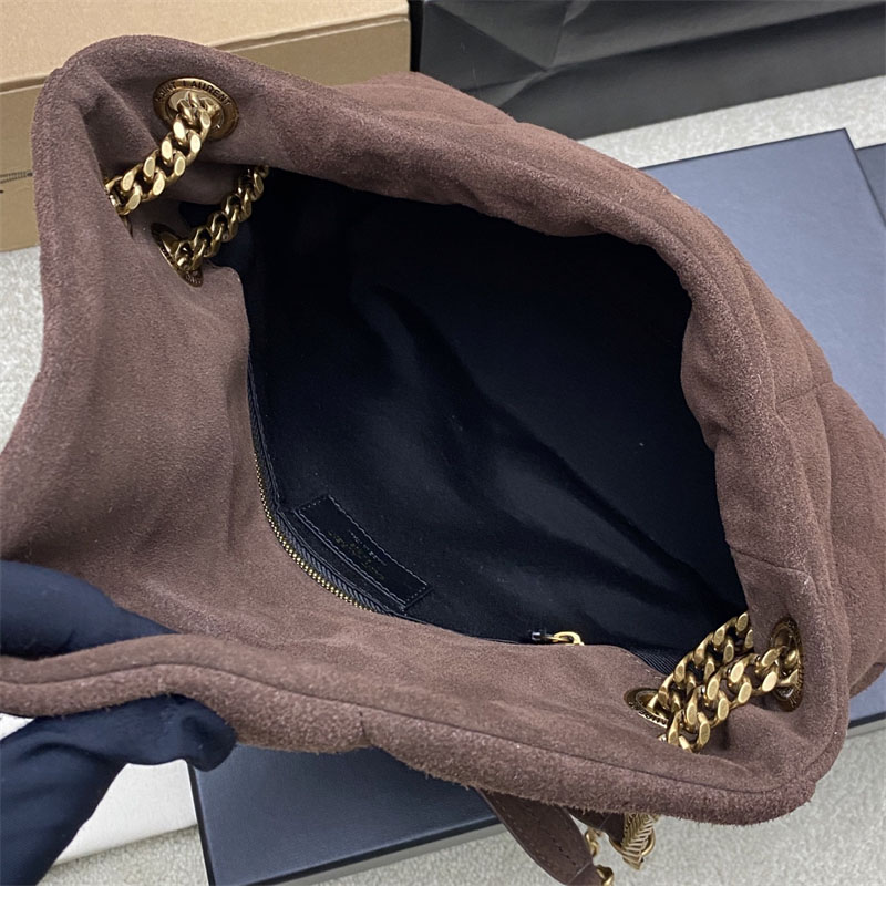 생로랑 생로랑 루루 푸퍼 스웨이드 스몰 숄더 백 577476 레플리카 4번 이미지 - Bag | 세미샵 레플리카 사이트