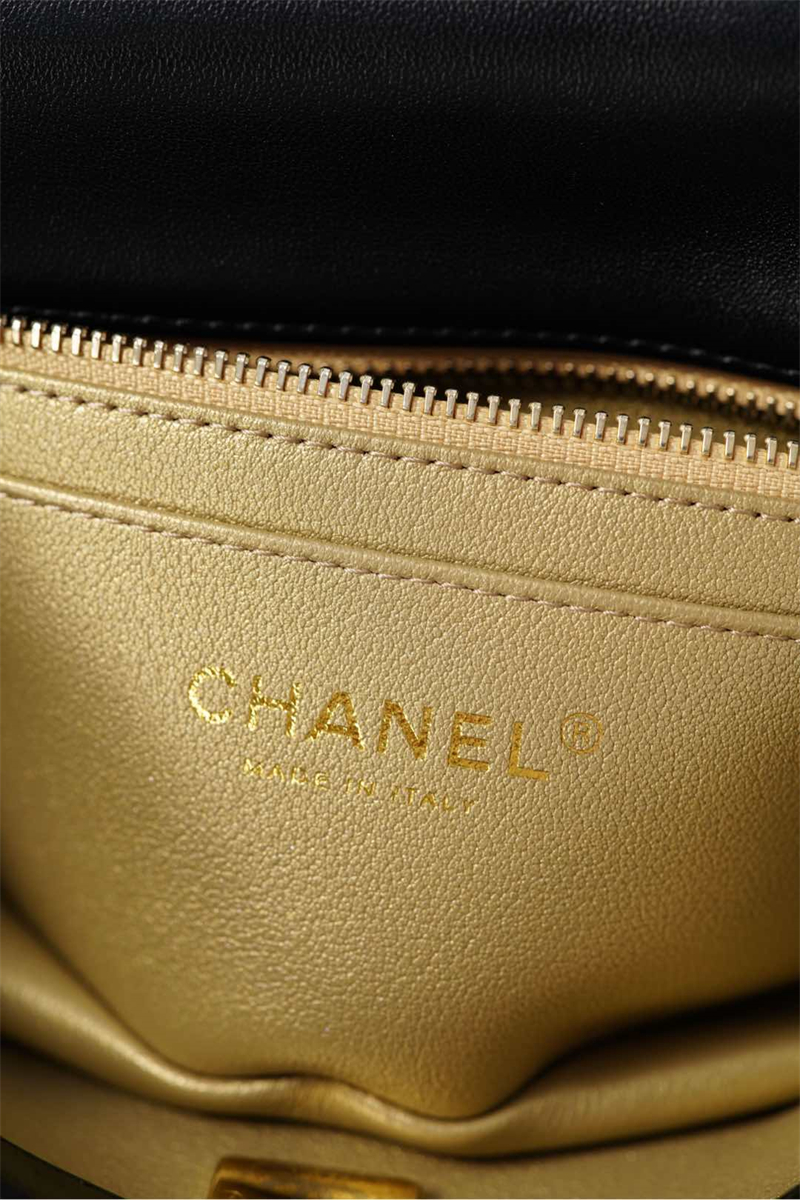 샤넬 샤넬 25K 골드볼 클래식 플랩백 미니 블랙 레플리카 12번 이미지 - Bag | 세미샵 레플리카 사이트