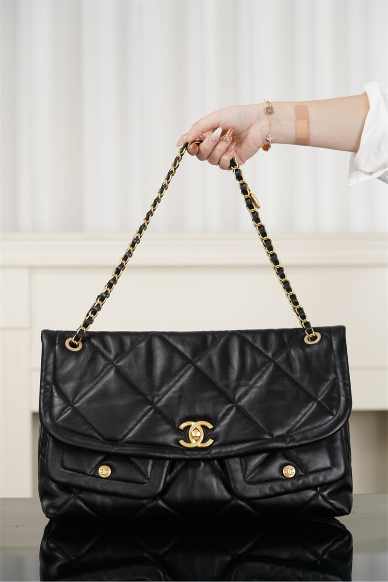 샤넬 샤넬 25K 투 포켓 맥시 플랩백 레플리카 5번 이미지 - Bag | 세미샵 레플리카 사이트