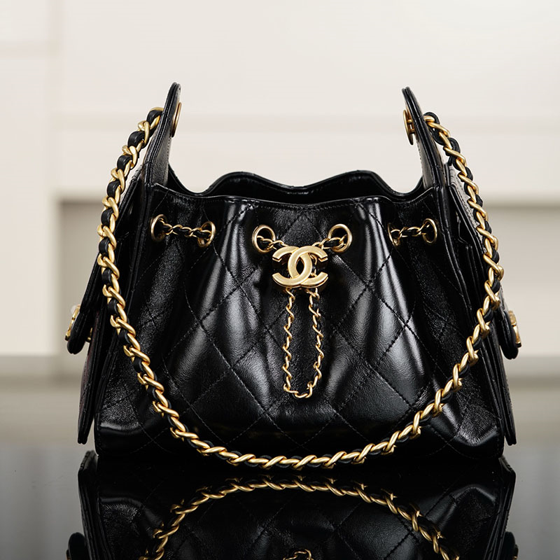 샤넬 샤넬 26C 25백 미니 블랙 골드메탈 레플리카 15번 이미지 - Bag | 세미샵 레플리카 사이트