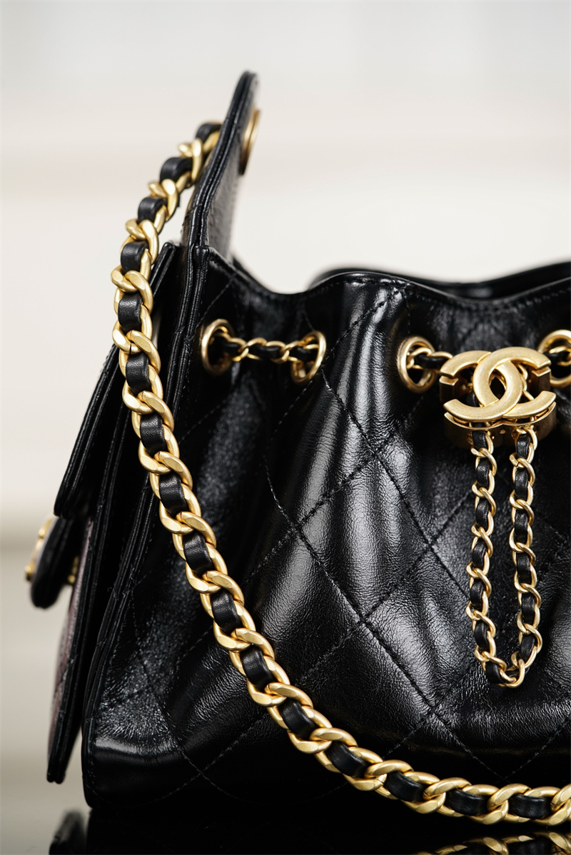 샤넬 샤넬 26C 25백 미니 블랙 골드메탈 레플리카 2번 이미지 - Bag | 세미샵 레플리카 사이트