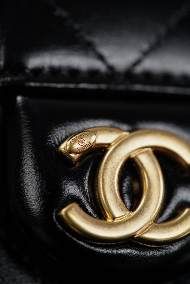 샤넬 샤넬 26C 25백 미니 블랙 골드메탈 레플리카 13번 이미지 - Bag | 세미샵 레플리카 사이트
