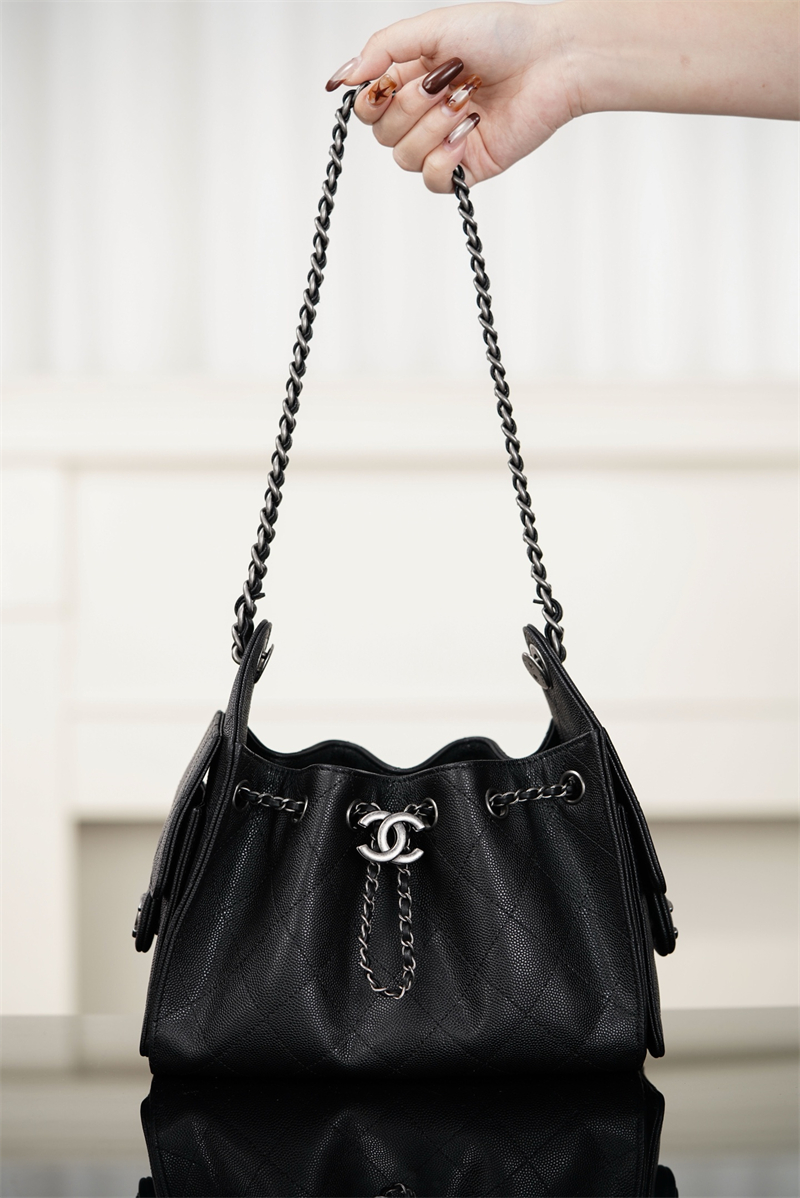 샤넬 샤넬 26C 25백 미니 블랙 실버메탈 레플리카 14번 이미지 - Bag | 세미샵 레플리카 사이트