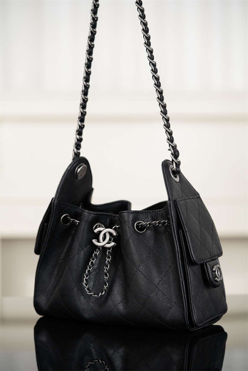 샤넬 샤넬 26C 25백 미니 블랙 실버메탈 레플리카 17번 이미지 - Bag | 세미샵 레플리카 사이트