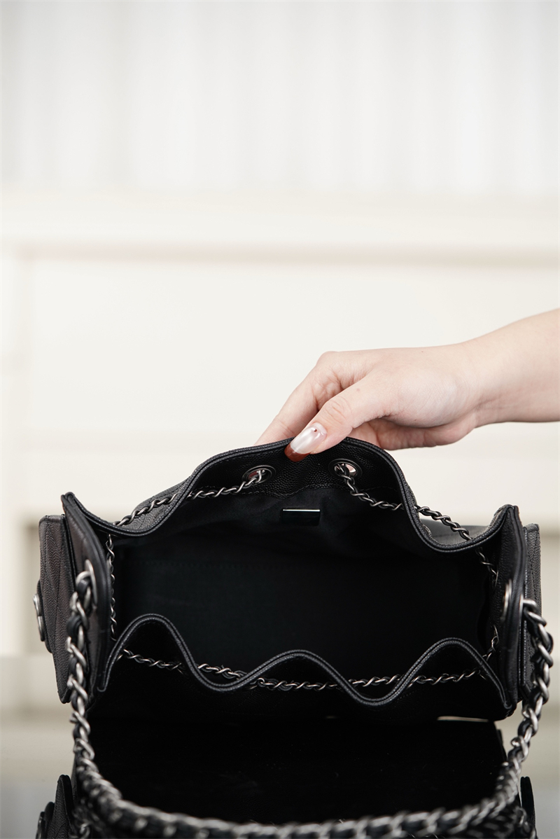 샤넬 샤넬 26C 25백 미니 블랙 실버메탈 레플리카 5번 이미지 - Bag | 세미샵 레플리카 사이트