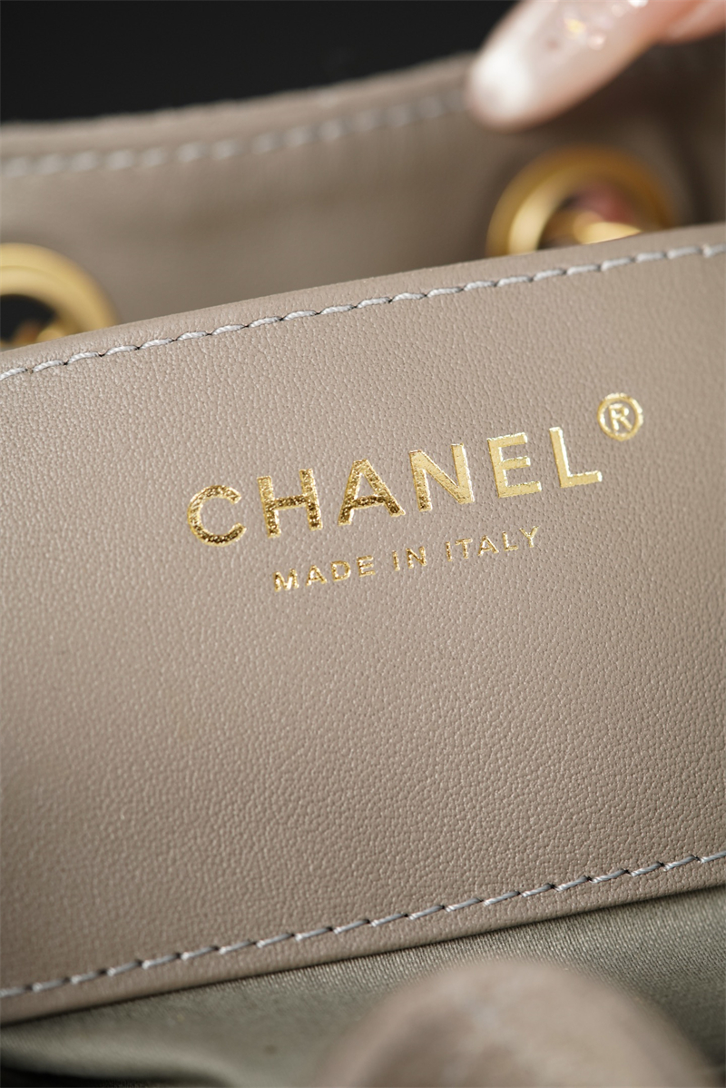 샤넬 샤넬 26C 25 미니 핸드백 그레이 스웨이드 카프스킨 레플리카 18번 이미지 - Bag | 세미샵 레플리카 사이트