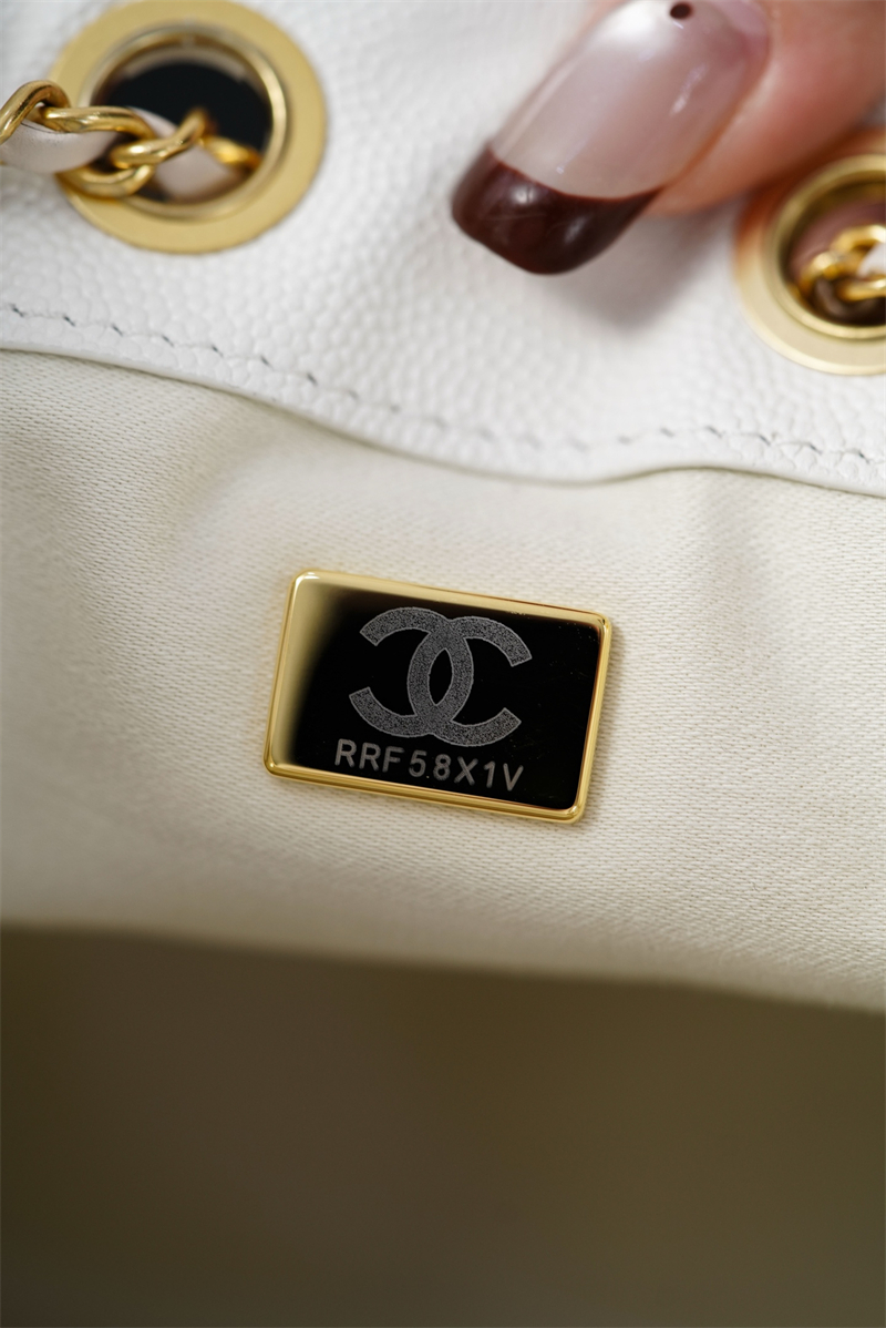 샤넬 샤넬 26C 25 미니 핸드백 화이트 골드메탈 레플리카 20번 이미지 - Bag | 세미샵 레플리카 사이트