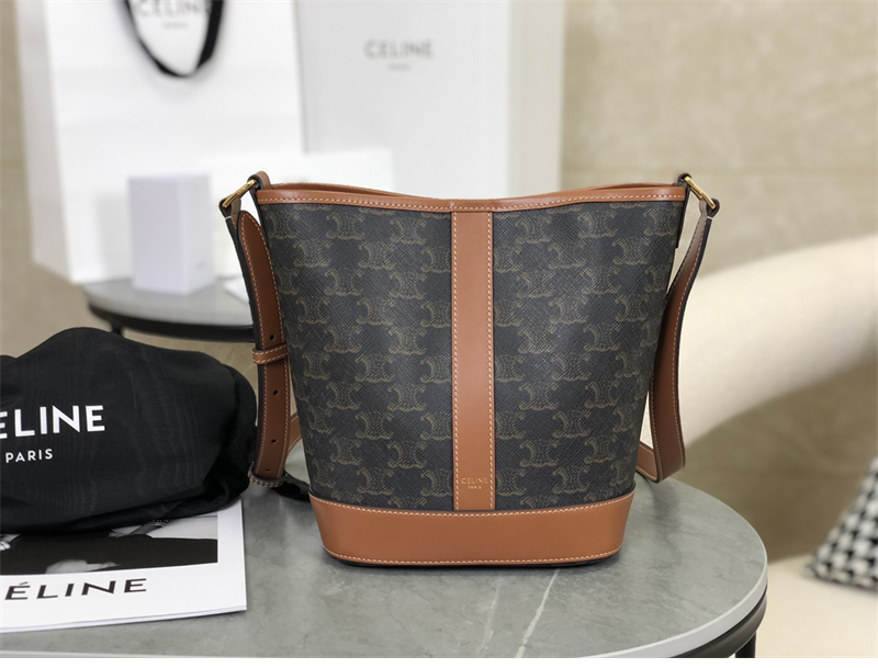 셀린느 셀린느 스몰 버킷백 트리옹프 캔버스 탄 191442 레플리카 6번 이미지 - Bag | 세미샵 레플리카 사이트