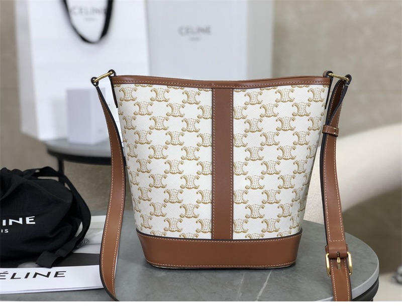 셀린느 셀린느 스몰 버킷백 트리옹프 캔버스 화이트 191442 레플리카 4번 이미지 - Bag | 세미샵 레플리카 사이트