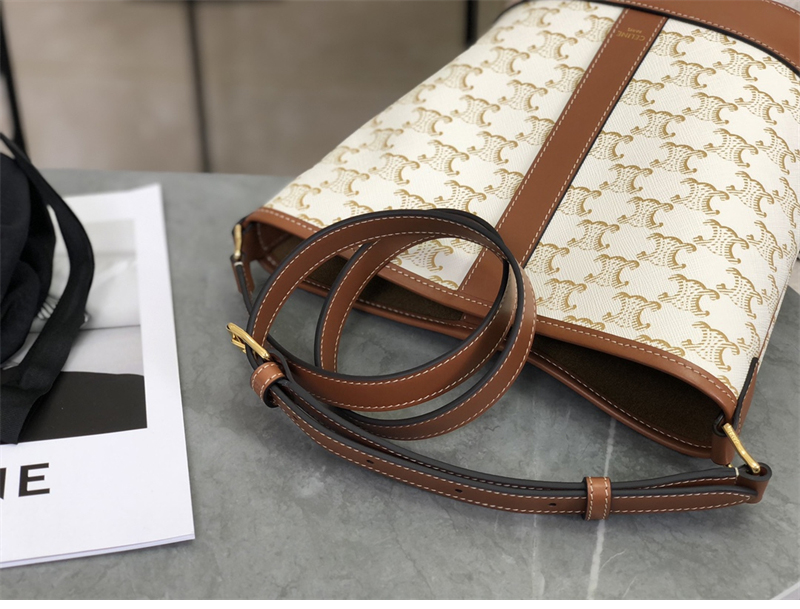 셀린느 셀린느 스몰 버킷백 트리옹프 캔버스 화이트 191442 레플리카 11번 이미지 - Bag | 세미샵 레플리카 사이트