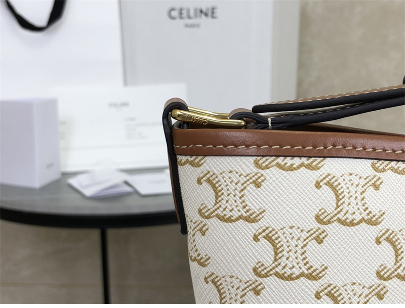 셀린느 셀린느 스몰 버킷백 트리옹프 캔버스 화이트 191442 레플리카 15번 이미지 - Bag | 세미샵 레플리카 사이트