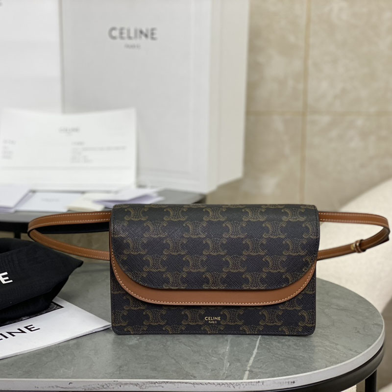 셀린느 셀린느 월렛 온 스트랩 크로스백 트리옹프 캔버스 10D852 레플리카 13번 이미지 - Bag | 세미샵 레플리카 사이트