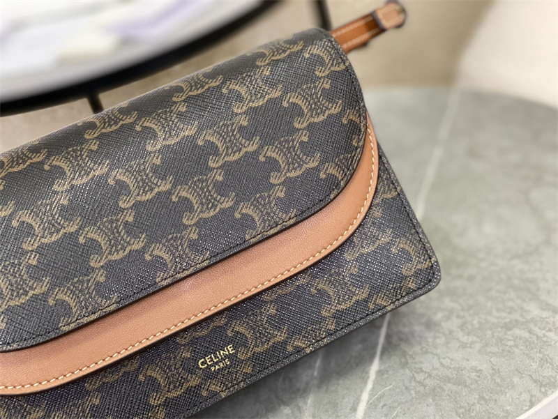 셀린느 셀린느 월렛 온 스트랩 크로스백 트리옹프 캔버스 10D852 레플리카 9번 이미지 - Bag | 세미샵 레플리카 사이트