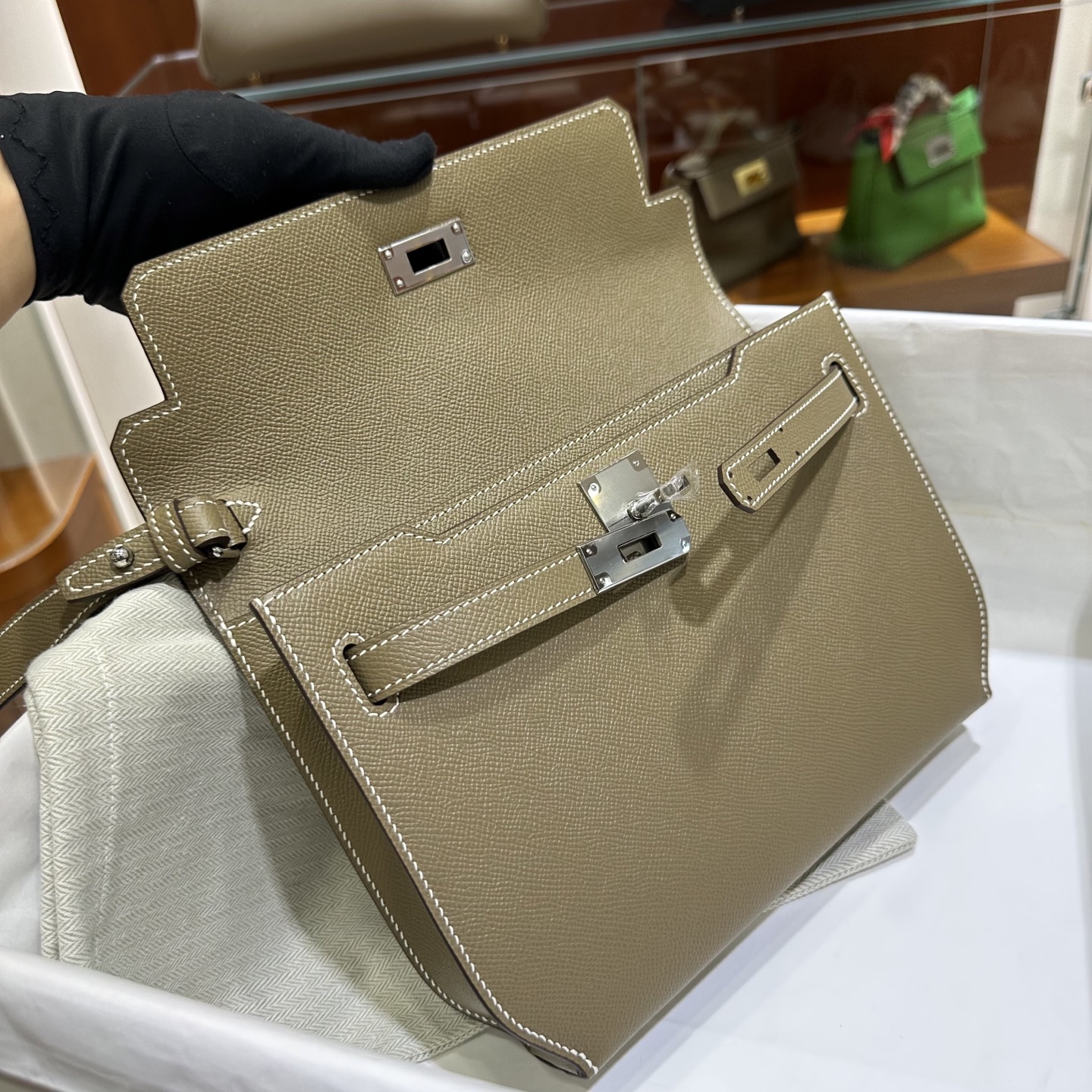 Hermes 에르메스 켈리 데페슈 25 파우치 레플리카 8번 이미지 - Bag | 세미샵 레플리카 사이트