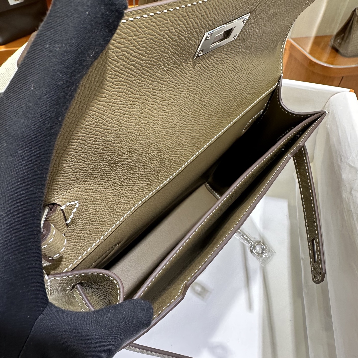 Hermes 에르메스 켈리 데페슈 25 파우치 레플리카 9번 이미지 - Bag | 세미샵 레플리카 사이트