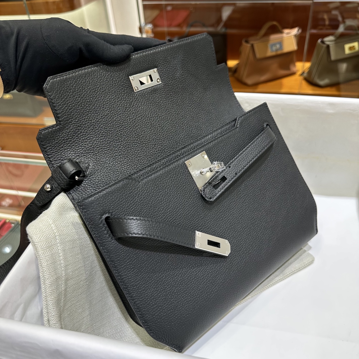 Hermes 에르메스 켈리 데페슈 25 파우치 레플리카 8번 이미지 - Bag | 세미샵 레플리카 사이트