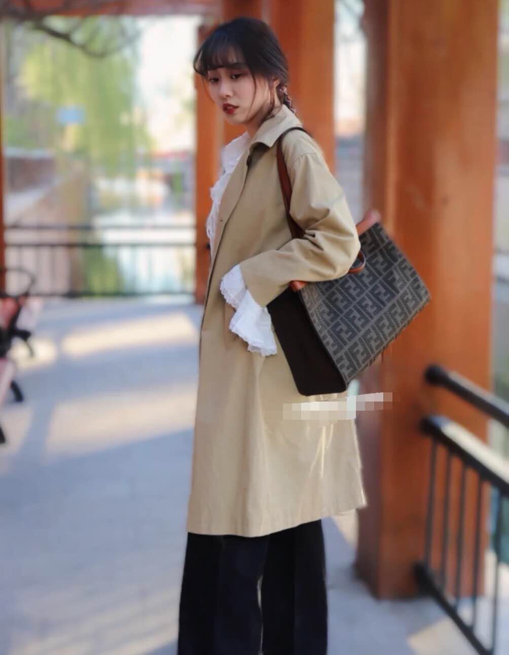 펜디 펜디 피카부 X토트 FF 카키 캔버스 레플리카 8번 이미지 - Bag | 세미샵 레플리카 사이트