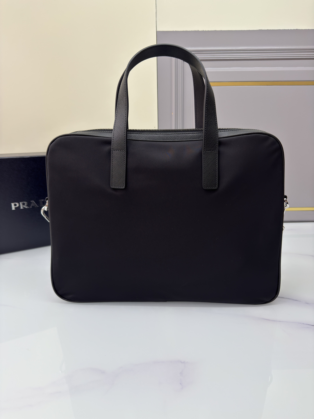 프라다 프라다 리나일론 사피아노 브리프 케이스 레플리카 2번 이미지 - Bag | 세미샵 레플리카 사이트