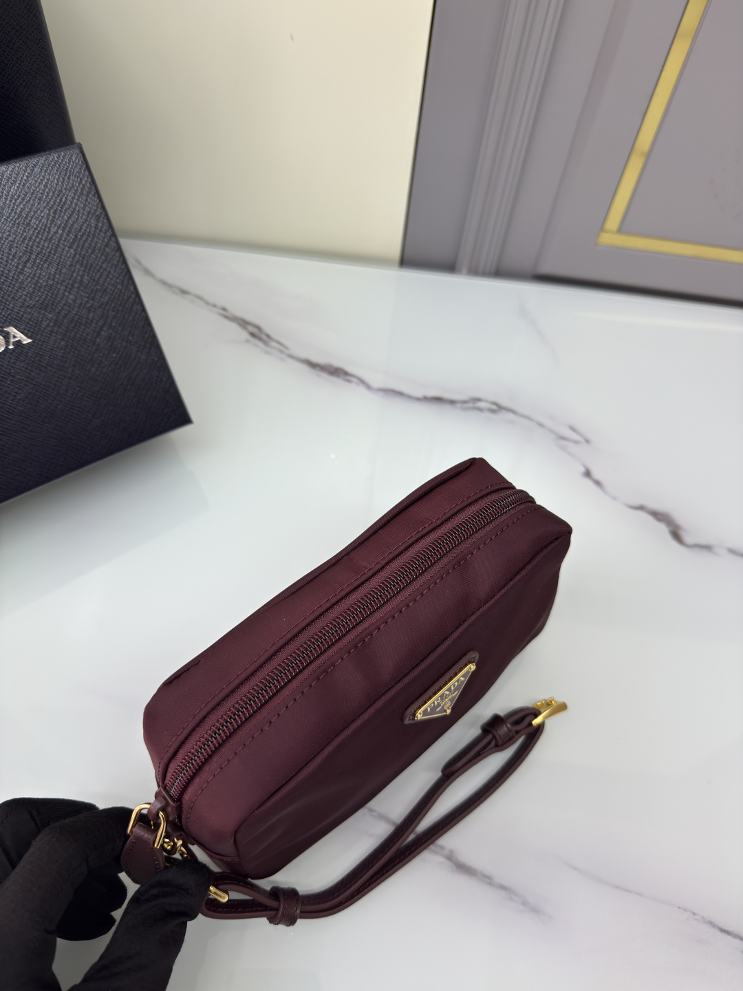 프라다 프라다 리나일론 스몰 파우치 레플리카 15번 이미지 - Bag | 세미샵 레플리카 사이트