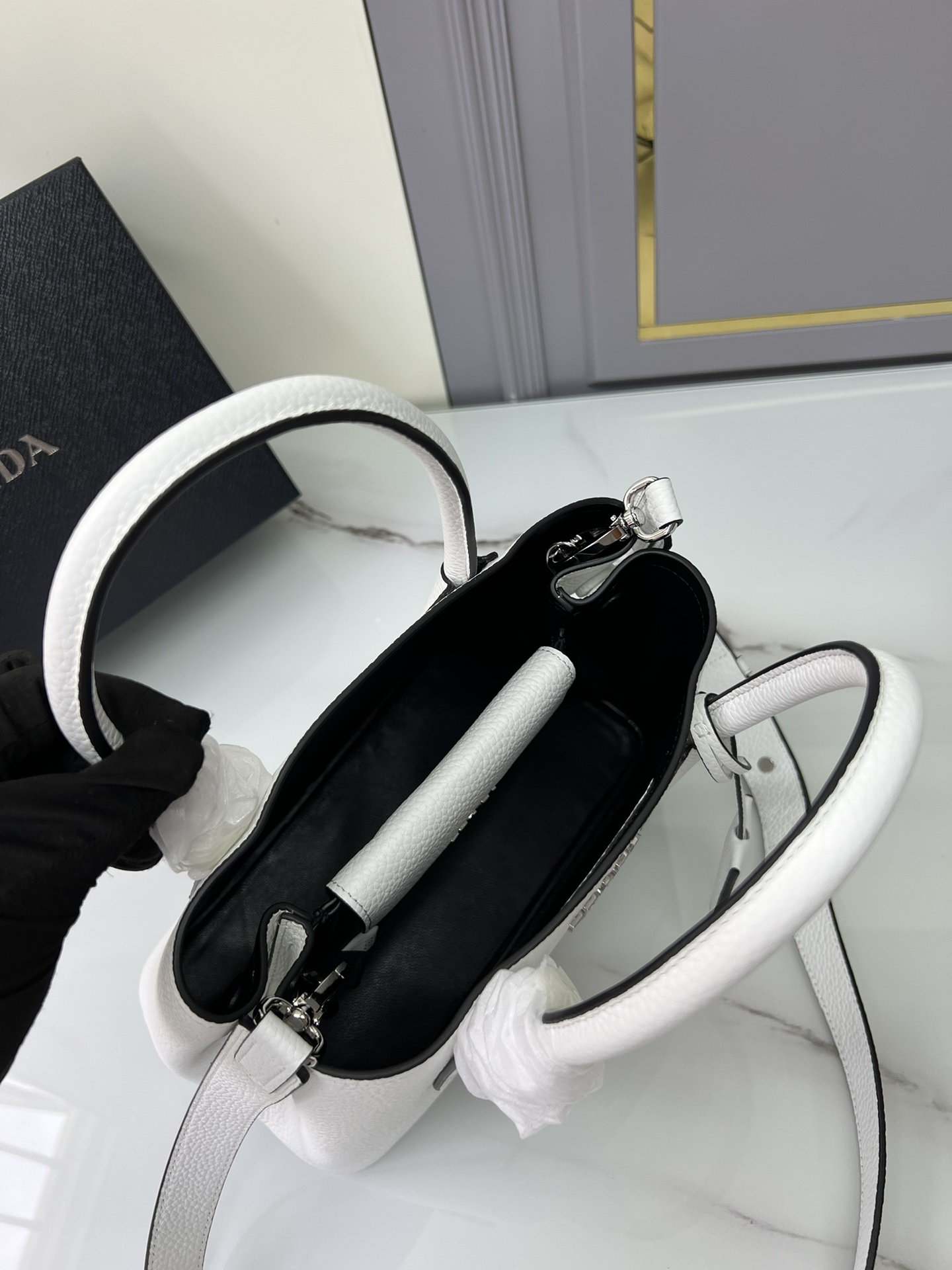 프라다 프라다 스몰 더블백 레플리카 21번 이미지 - Bag | 세미샵 레플리카 사이트