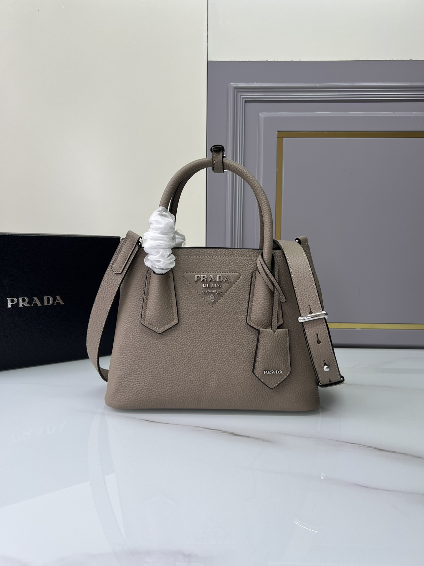 프라다 프라다 스몰 더블백 레플리카 23번 이미지 - Bag | 세미샵 레플리카 사이트