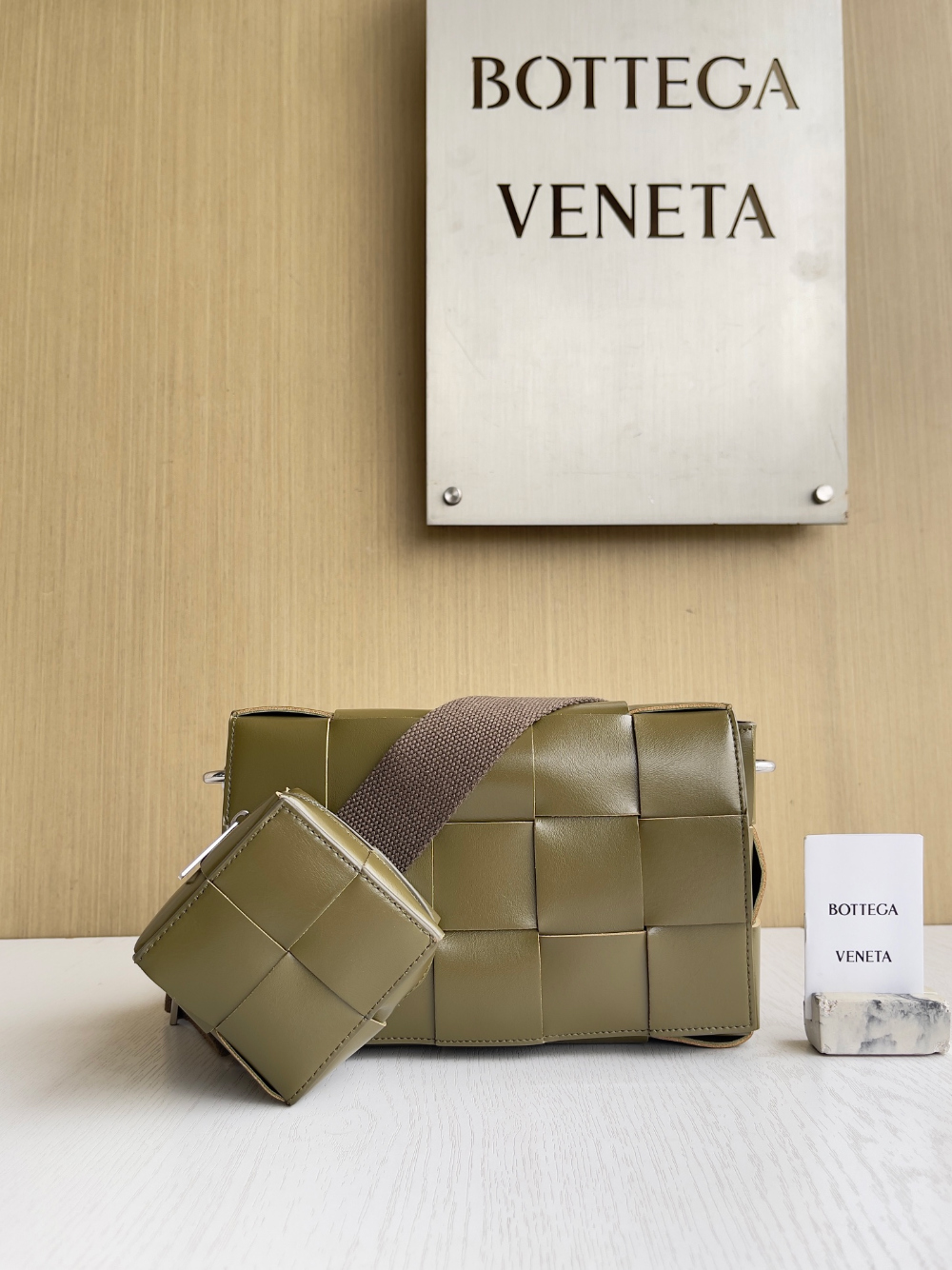 Bottega Veneta Cassette With Versatile Strap