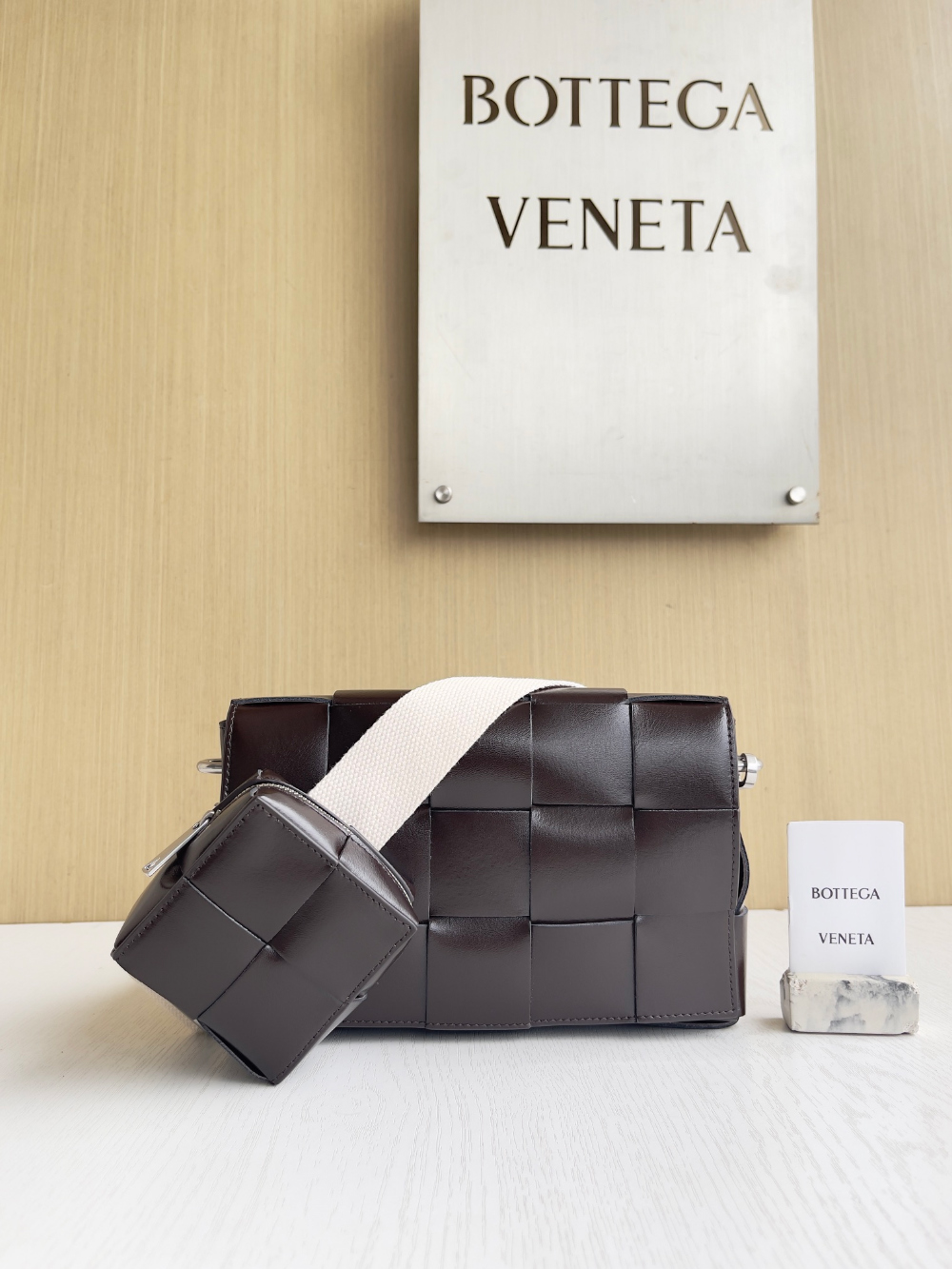 Bottega Veneta Cassette With Versatile Strap