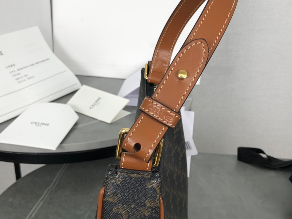 C E L I N E Celine Ava Bag in Triomphe Canvas and Calfskin 레플리카 7번 이미지 - Bag | 세미샵 레플리카 사이트