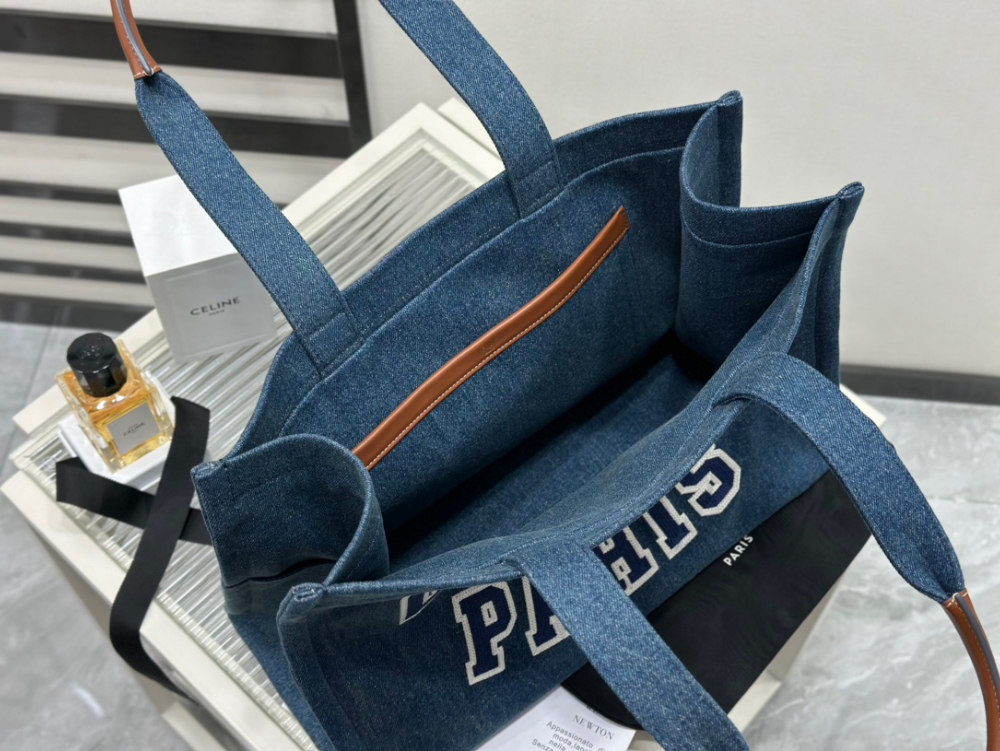 C E L I N E Celine Cabas Blue Denim 레플리카 9번 이미지 - Bag | 세미샵 레플리카 사이트