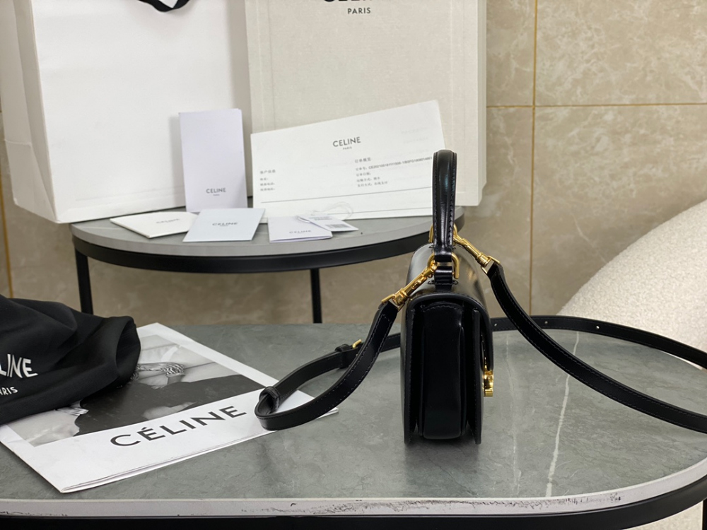 Celine Mini Clea Vesace Calfskin - 상세 이미지