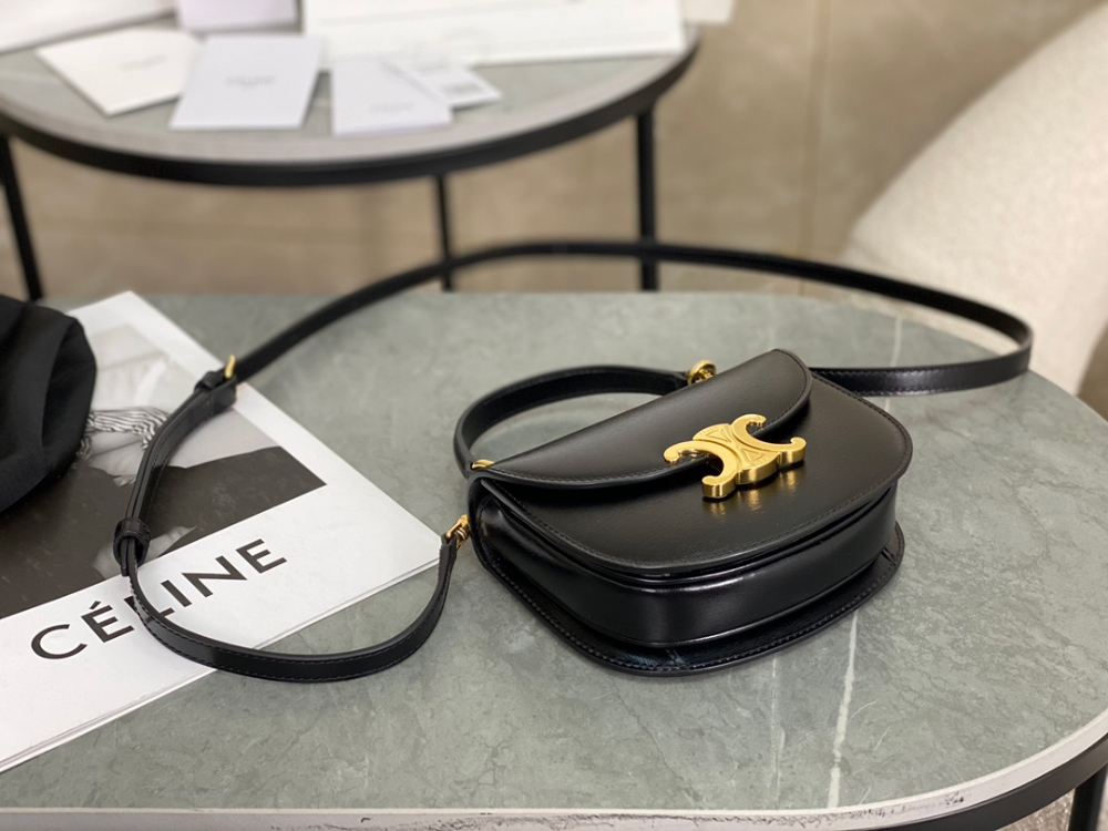 Celine Mini Clea Vesace Calfskin - 상세 이미지