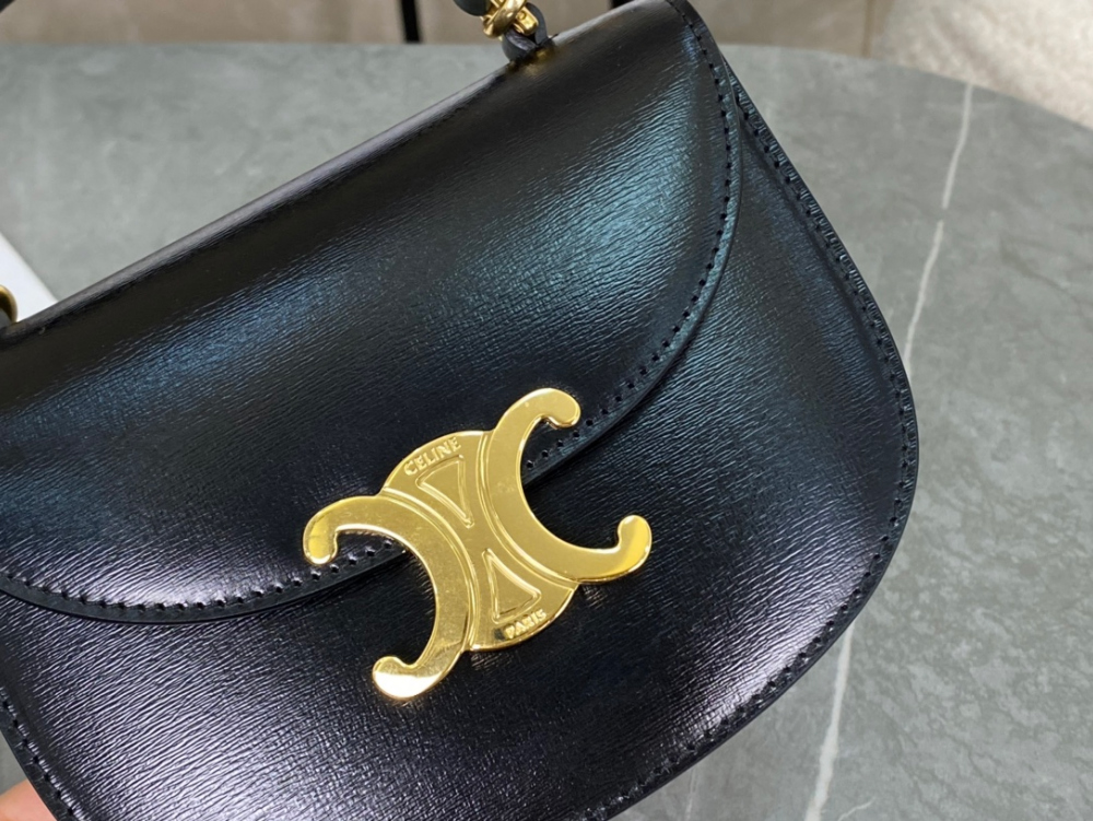Celine Mini Clea Vesace Calfskin - 상세 이미지