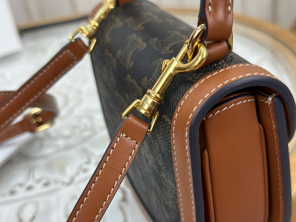 C E L I N E Celine Mini Clea Vesace Canvas & Calfskin 레플리카 8번 이미지 - Bag | 세미샵 레플리카 사이트