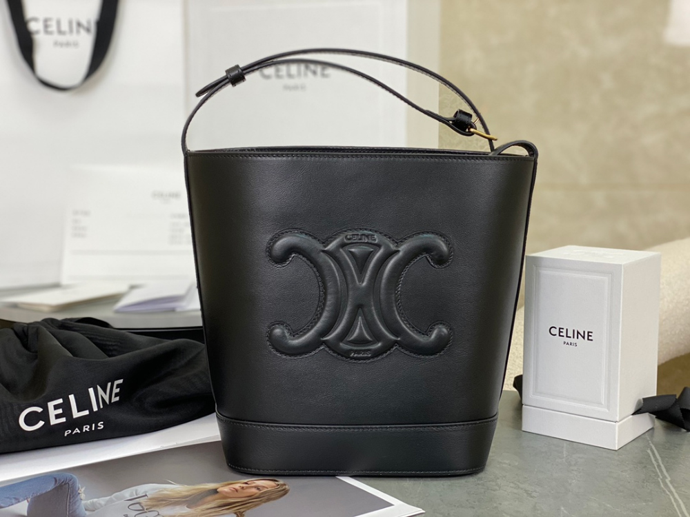 C E L I N E Celine Qurio Triomphe Bucket Soft Calfskin 레플리카 1번 이미지 - Bag | 세미샵 레플리카 사이트