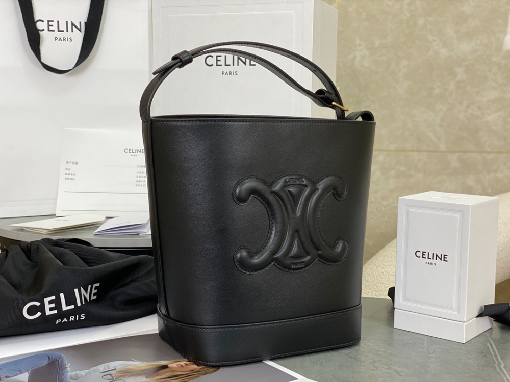 C E L I N E Celine Qurio Triomphe Bucket Soft Calfskin 레플리카 3번 이미지 - Bag | 세미샵 레플리카 사이트