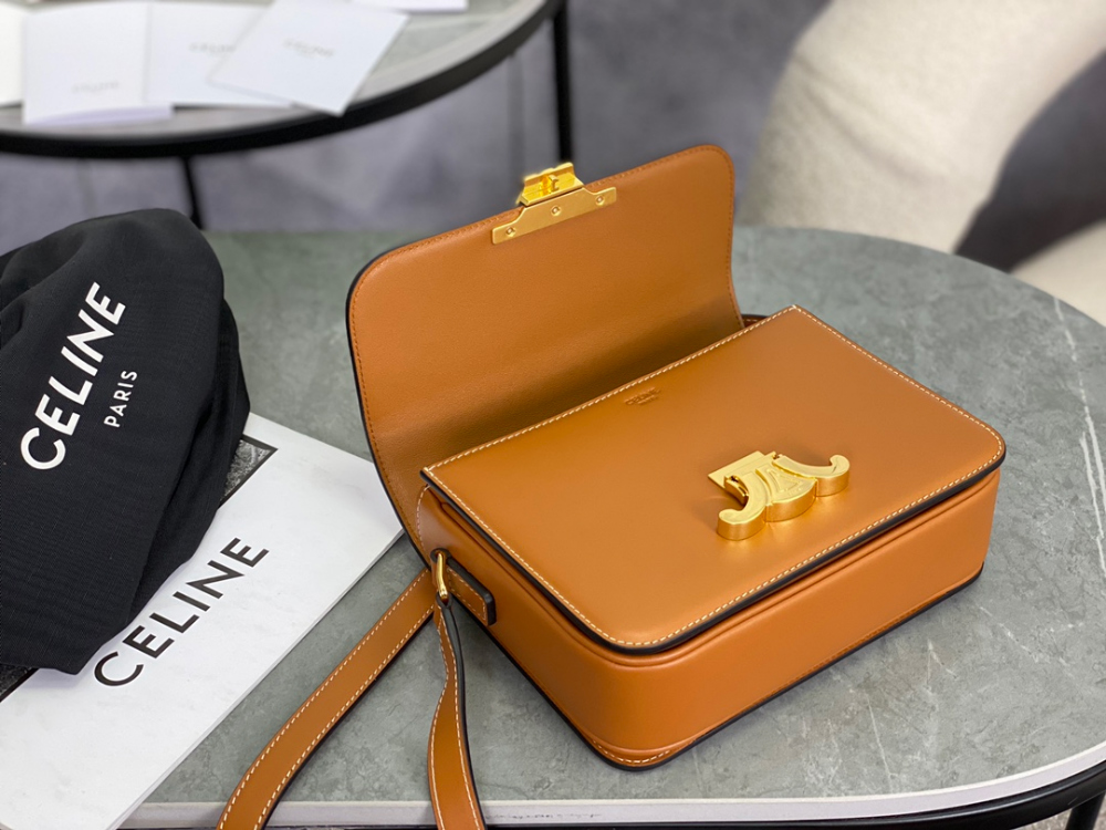 C E L I N E Celine Teen Triomphe Bag Shiny Calfskin 레플리카 6번 이미지 - Bag | 세미샵 레플리카 사이트