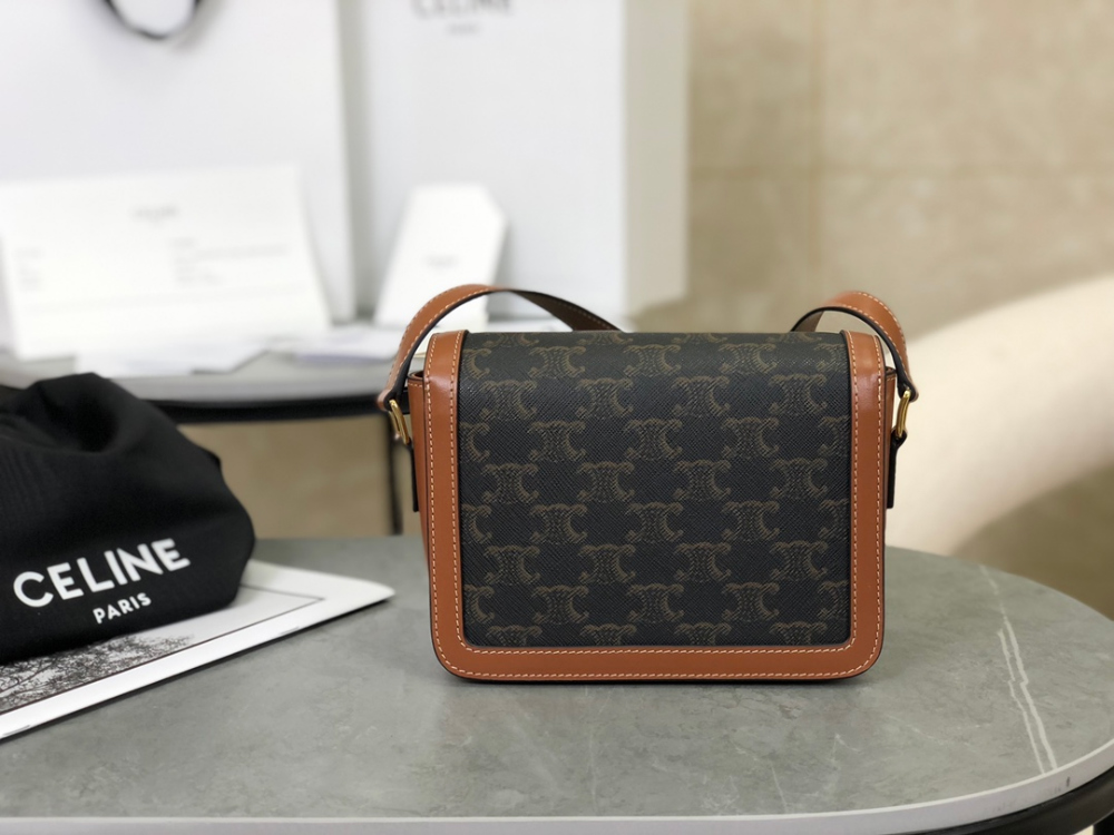 C E L I N E Celine Teen Triomphe Canvas Bag 레플리카 2번 이미지 - Bag | 세미샵 레플리카 사이트
