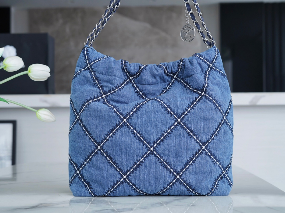 C H A N E L Chanel 22 Small Stitch Denim 레플리카 2번 이미지 - Bag | 세미샵 레플리카 사이트