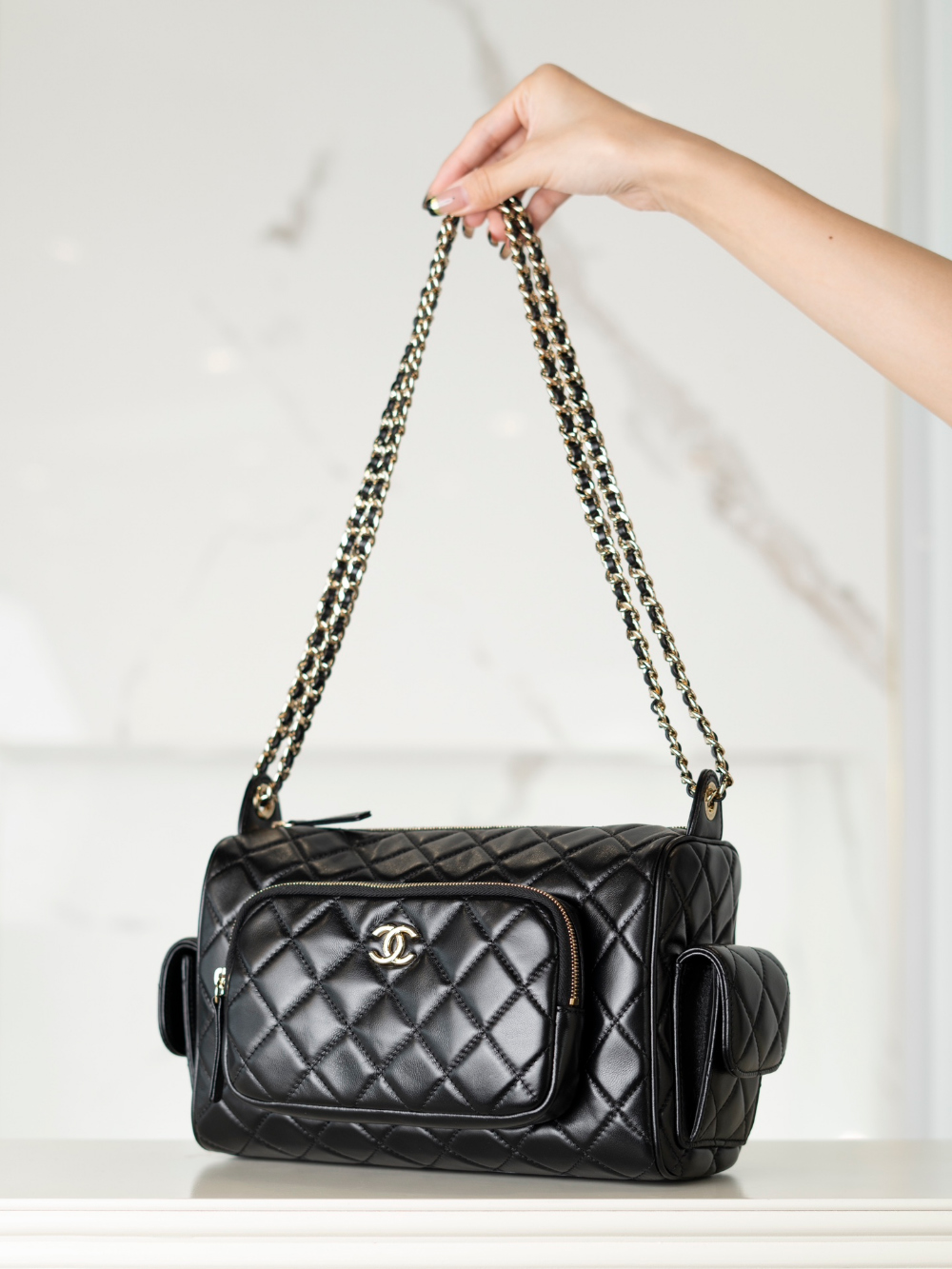 C H A N E L Chanel 24K Multi Pocket Camera 레플리카 3번 이미지 - Bag | 세미샵 레플리카 사이트