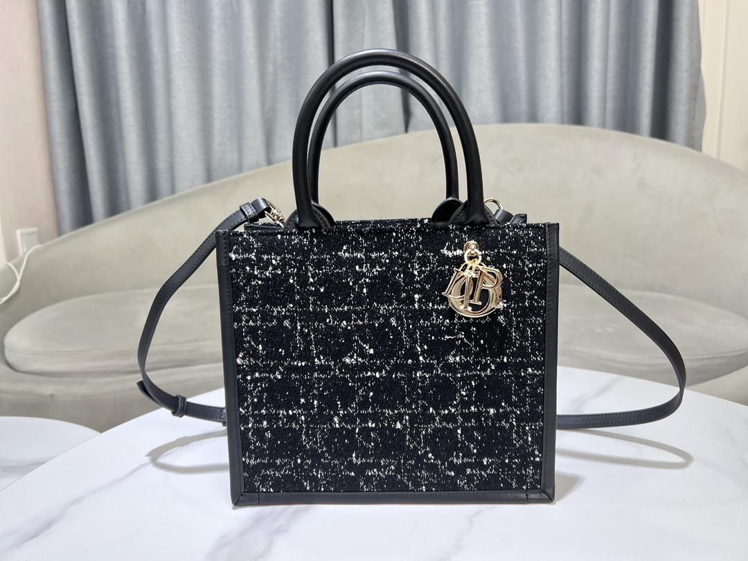 Dior Book Tote Cross Leather 24SS 2way