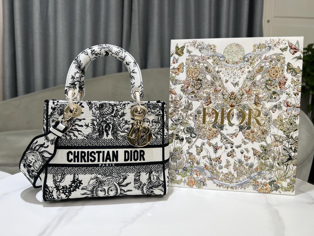 Dior D-Lite Toile de Jouy Soleil