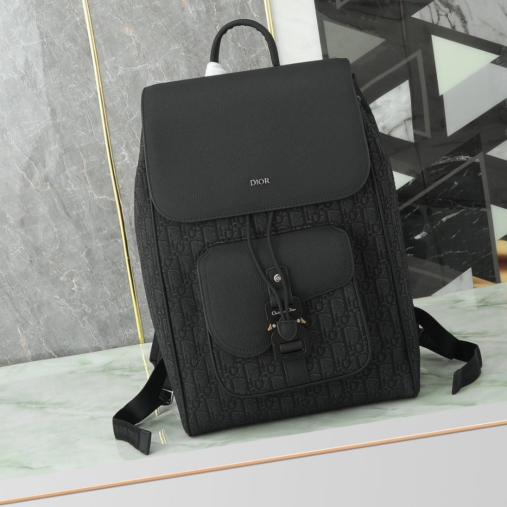 Saddle Backpack With Flap