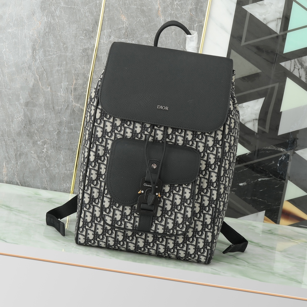 Saddle Backpack With Flap