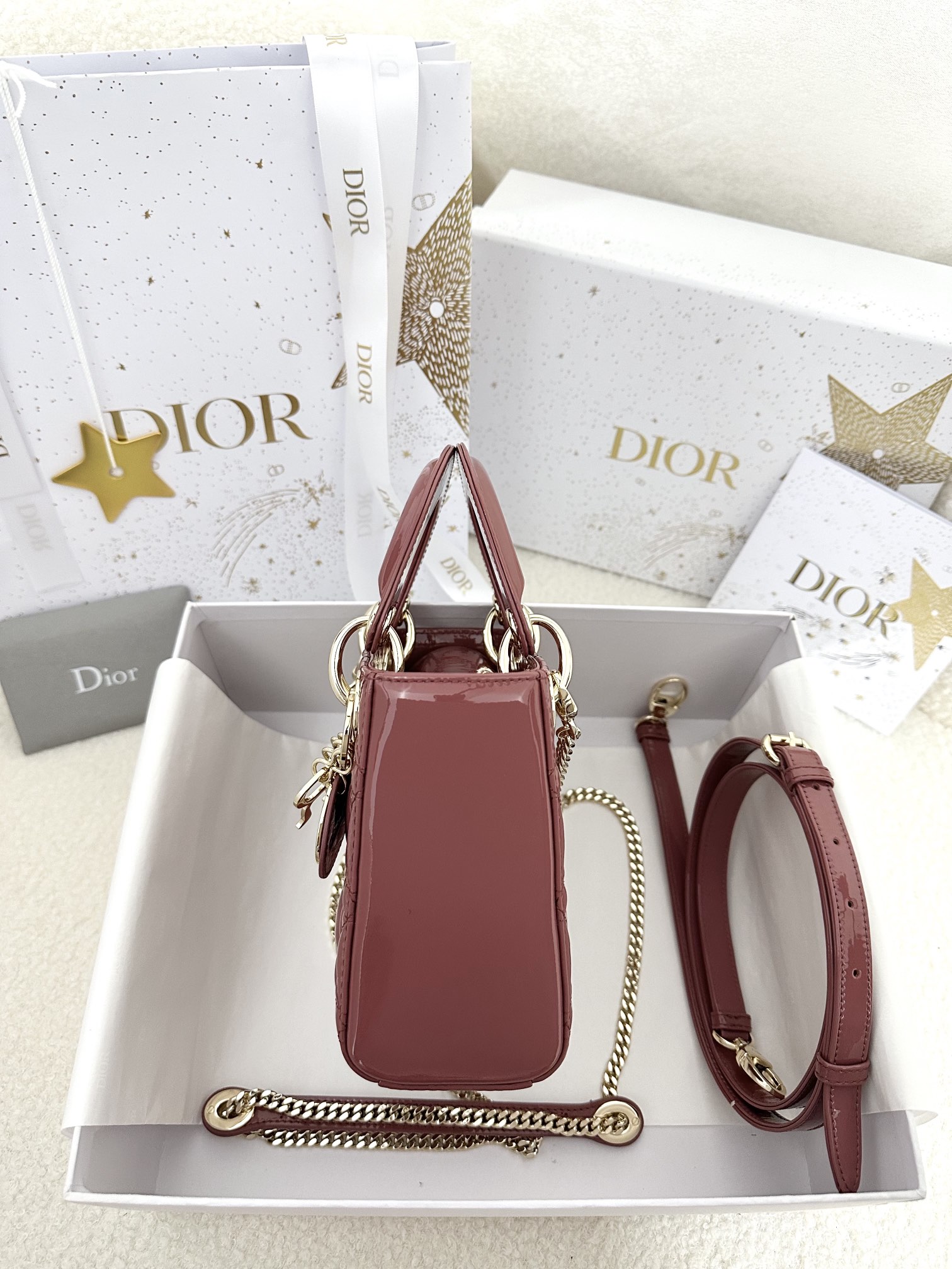 D I O R 디올 페이던트 미니 레이디백 레플리카 3번 이미지 - Bag | 세미샵 레플리카 사이트