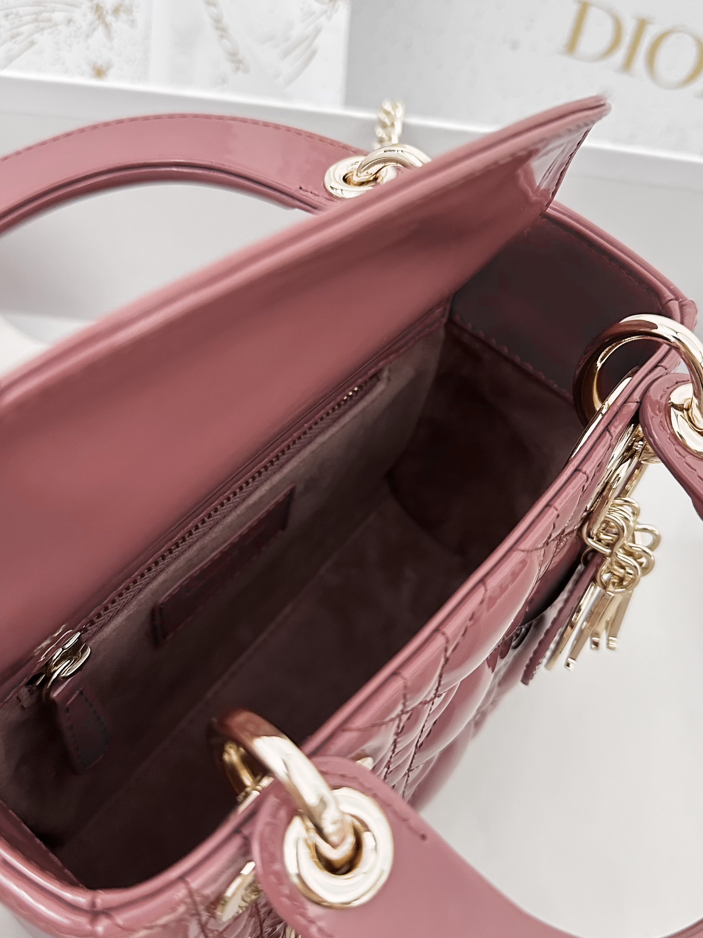 D I O R 디올 페이던트 미니 레이디백 레플리카 9번 이미지 - Bag | 세미샵 레플리카 사이트