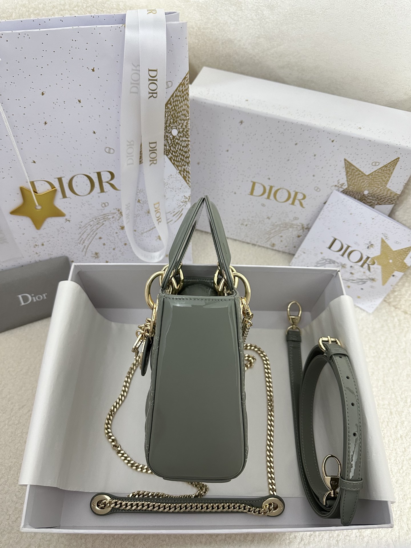 D I O R 디올 페이던트 미니 레이디백 레플리카 3번 이미지 - Bag | 세미샵 레플리카 사이트